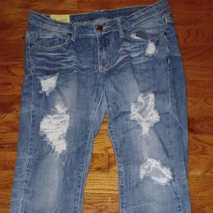 Distressed Jeans